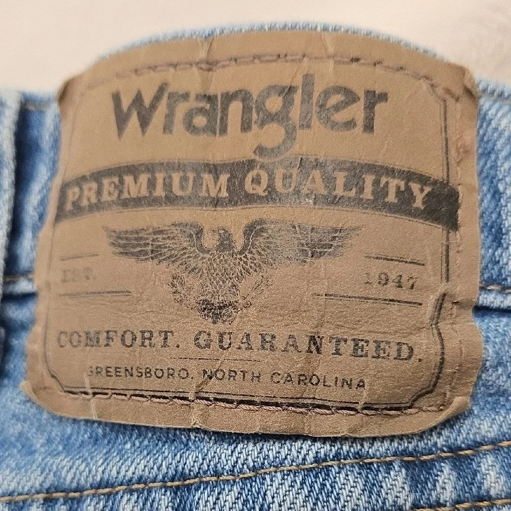 Wrangler Premium‎ Quality Regular Fit Jeans Classic Denim Size 36x29